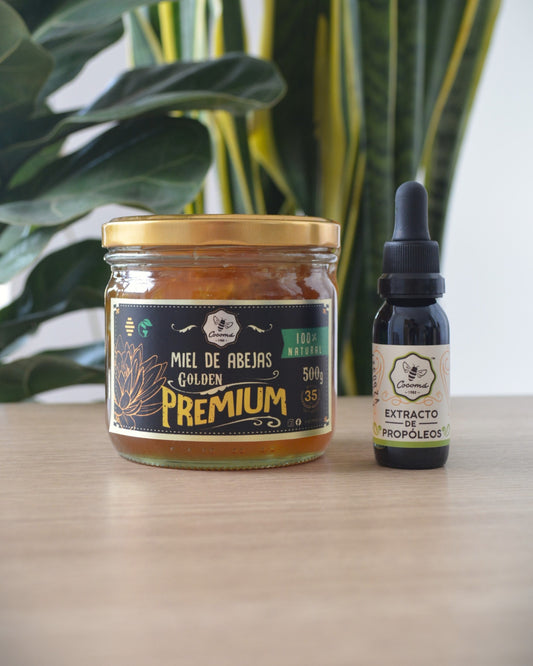 Combo Bienestar Diario - Miel Premium + Extracto de Propóleo