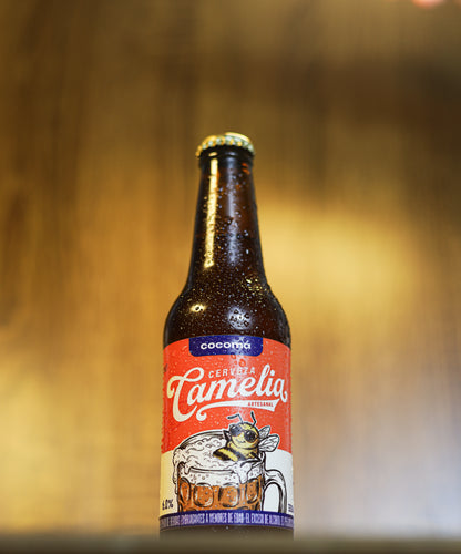 Cerveza Camelia Trigo & Miel x330ml (vidrio)