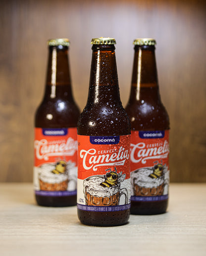 Cerveza Camelia Trigo & Miel x330ml (vidrio)