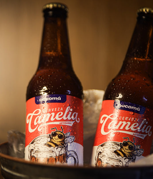 Six Pack Cerveza Camelia Trigo & Miel x330ml (vidrio)