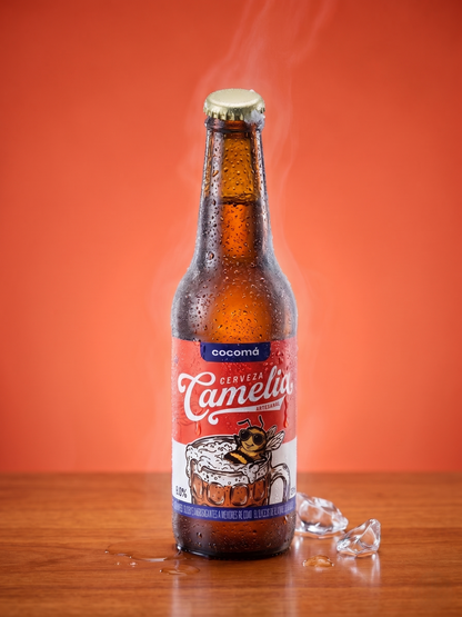 Cerveza Camelia Trigo & Miel x330ml (vidrio)
