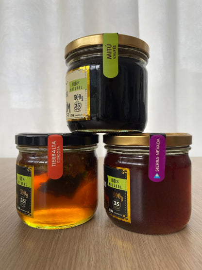 Kit Sabores de nuestra Tierra 500g (vidrio)