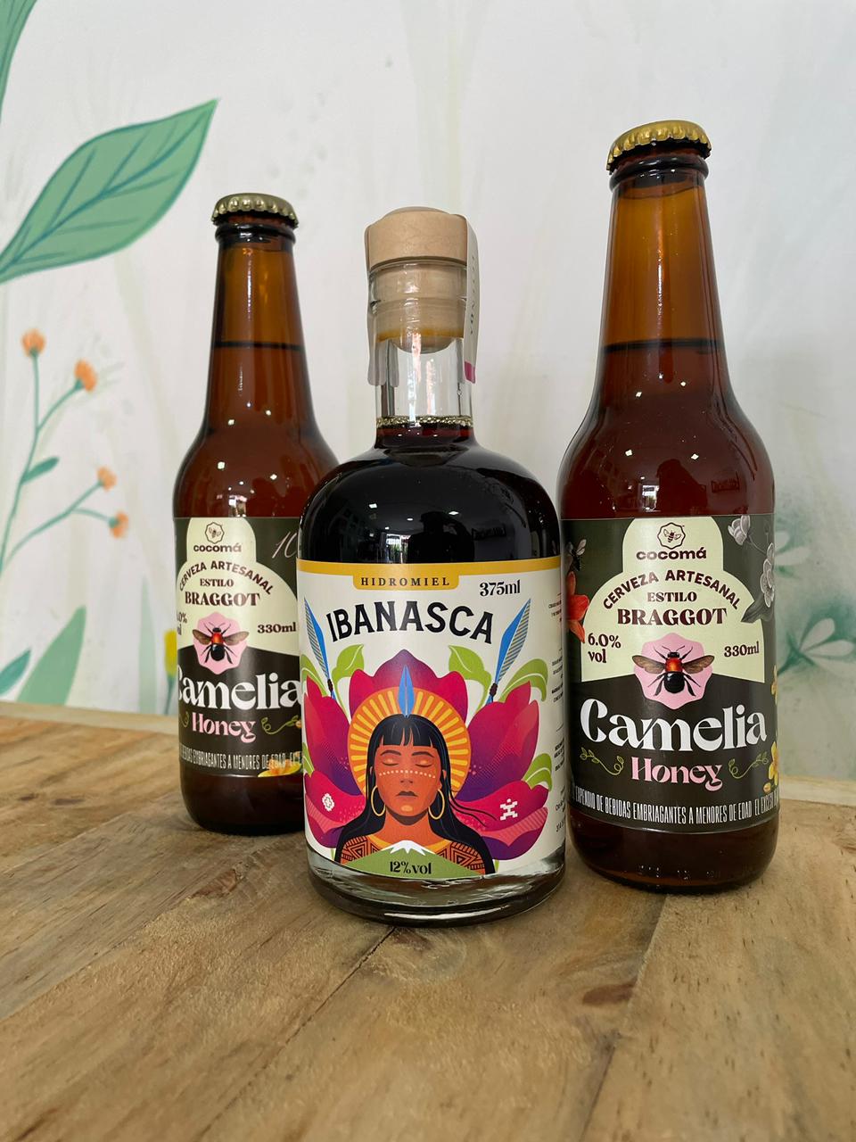 Combo Decembrino ABEJAS FIESTERAS 🍯🍺✨ (vidrio)