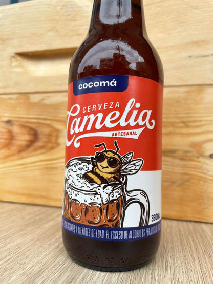 Cerveza Camelia Trigo & Miel x330ml (vidrio)